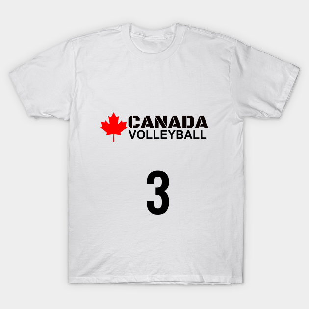 Canada Volleyball 3 Canada Volleyball TShirt TeePublic